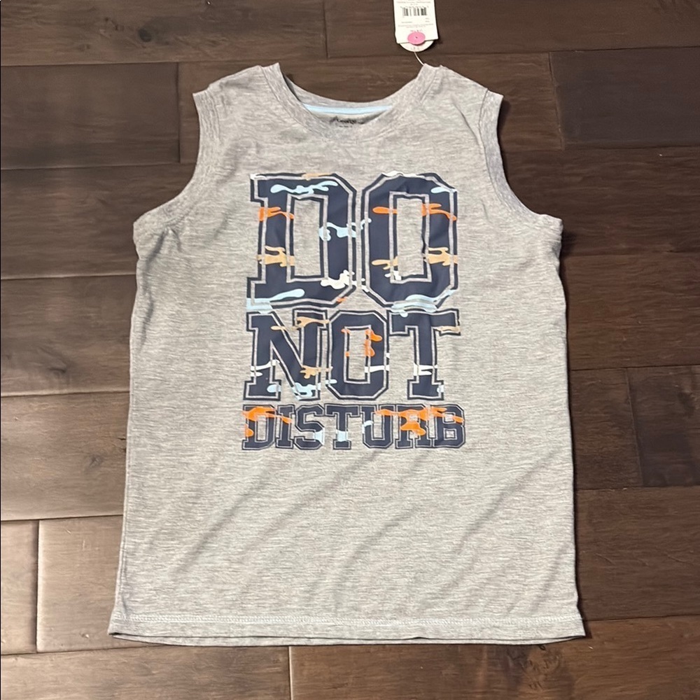 4/$20 George Gray Kids Tank Top with Graphic Print, size 14-16XL